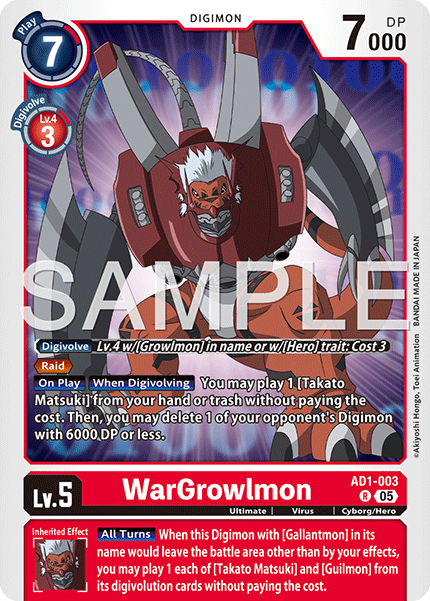 WarGrowlmon - Digimon