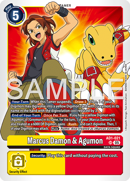 Marcus Damon & Agumon - Digimon