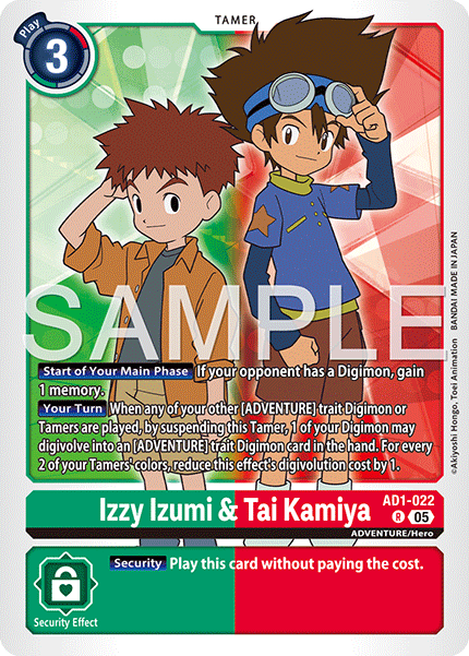 Izzy Izumi & Tai Kamiya - Digimon