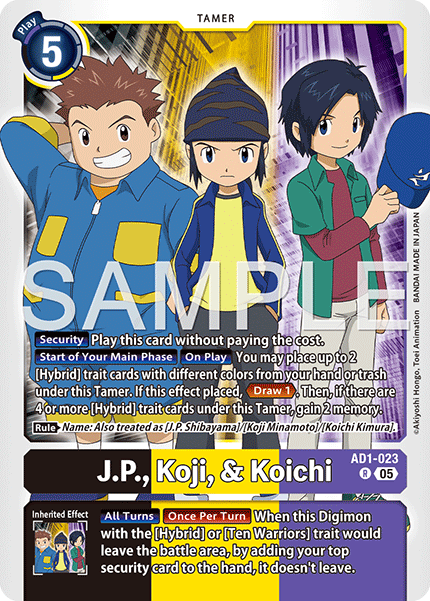 J.P., Koji, & Koichi - Digimon