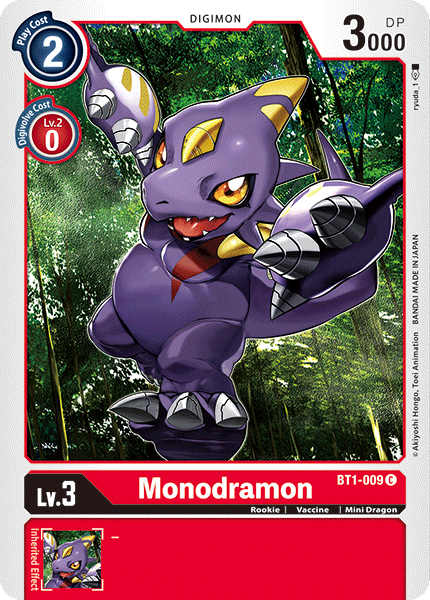 Monodramon - Digimon