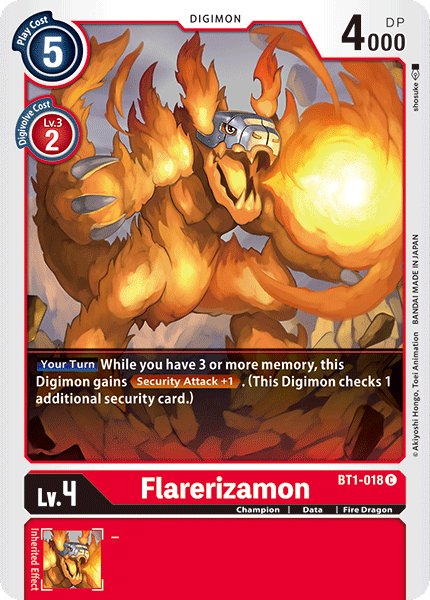 Flarerizamon - Digimon