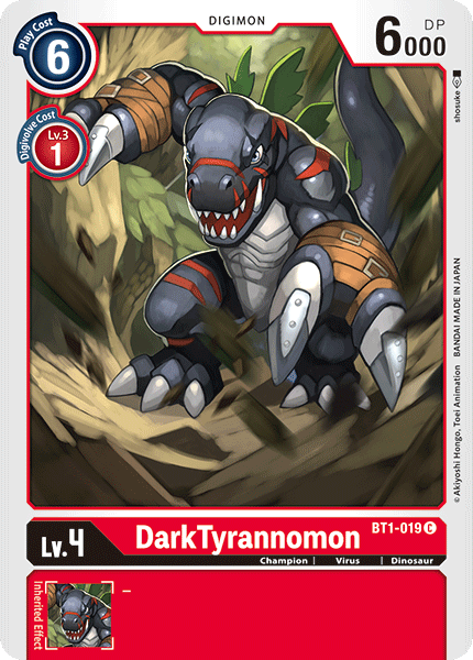 DarkTyrannomon - Digimon