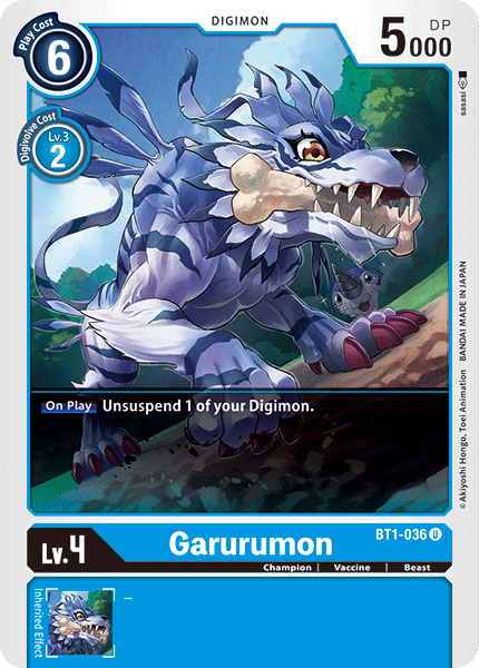 Garurumon - Digimon