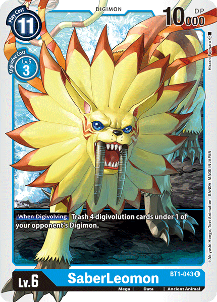 SaberLeomon - Digimon