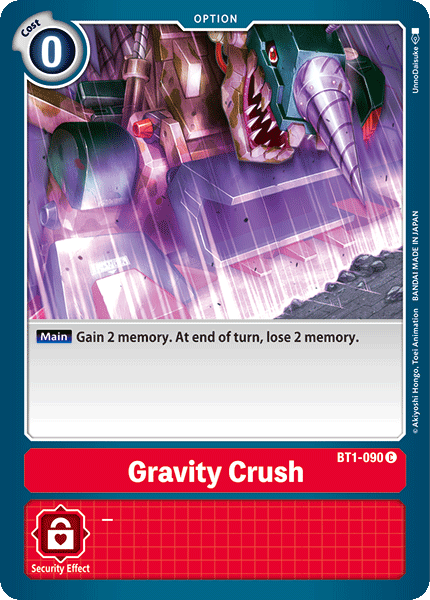 Gravity Crush - Digimon