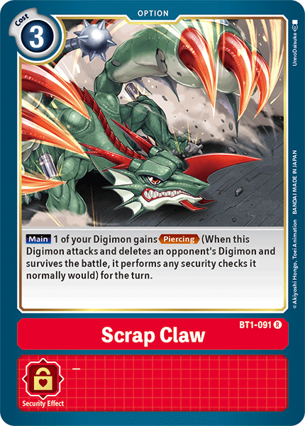 Scrap Claw - Digimon