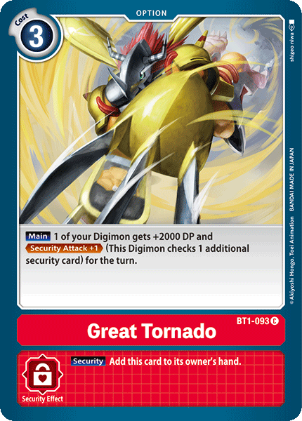 Great Tornado - Digimon