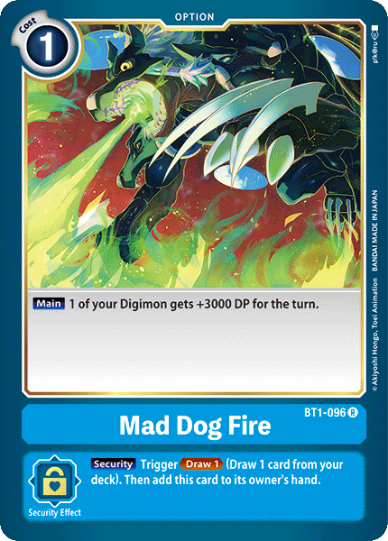 Mad Dog Fire - Digimon