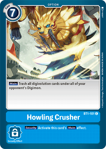 Howling Crusher - Digimon