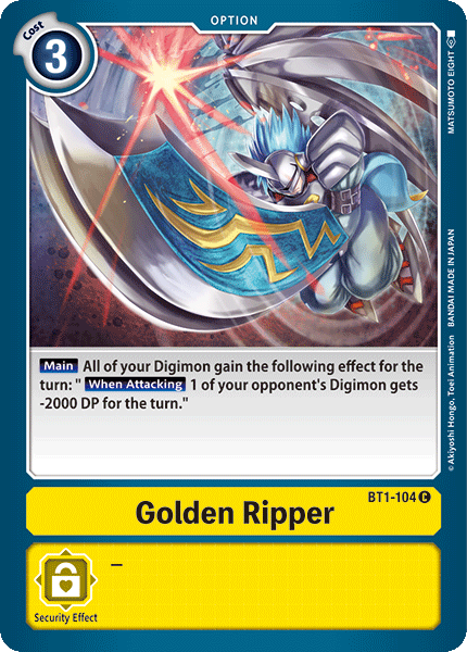Golden Ripper - Digimon