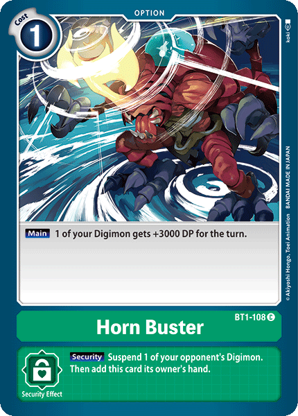 Horn Buster - Digimon