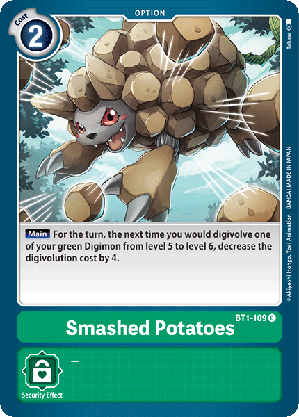 Smashed Potatoes - Digimon