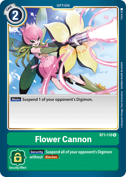 Flower Cannon - Digimon