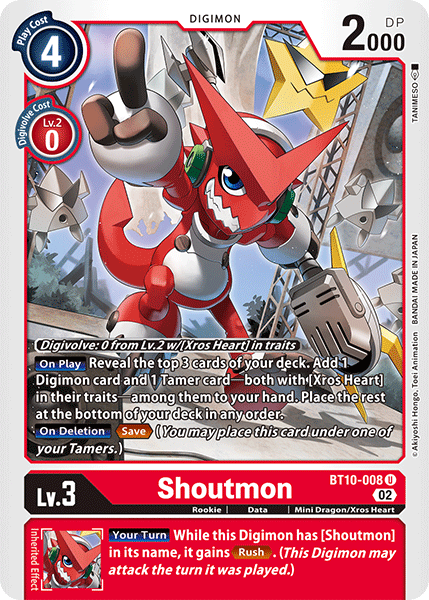 Shoutmon - Digimon