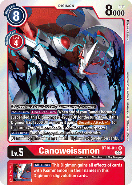 Canoweissmon - Digimon