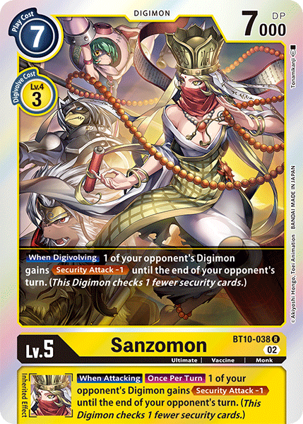 Sanzomon - Digimon