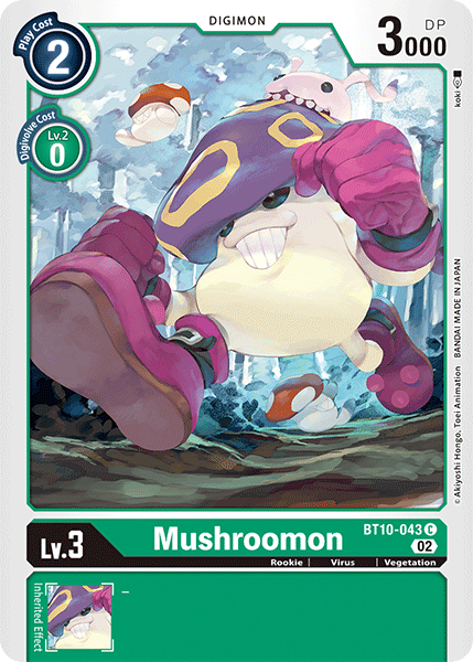 Mushroomon - Digimon