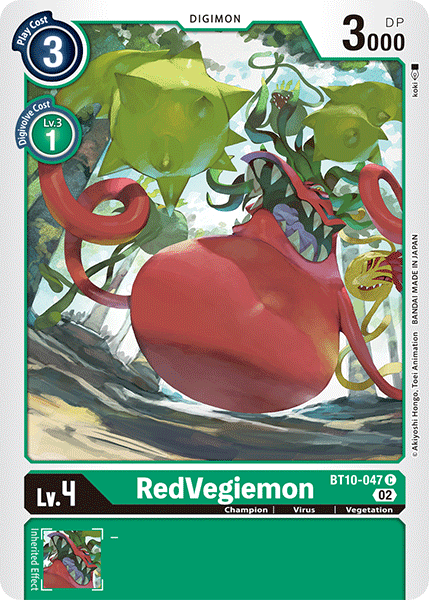 RedVegiemon - Digimon