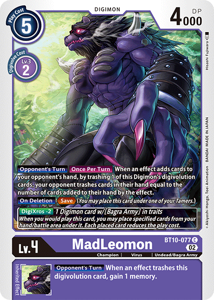 MadLeomon - Digimon