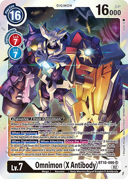 Omnimon (X Antibody) - Digimon