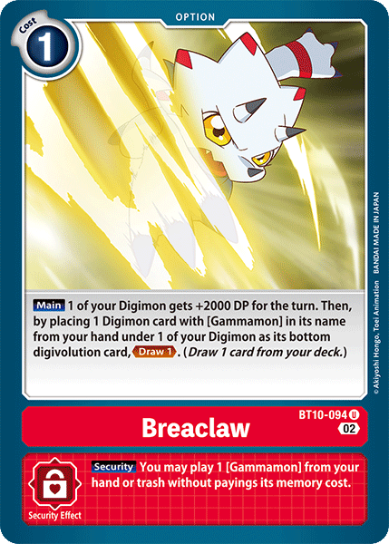 Breaclaw - Digimon