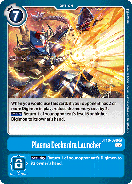 Plasma Deckerdra Launcher - Digimon