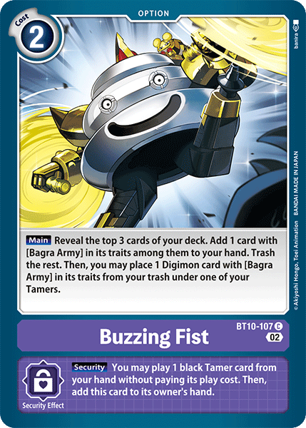 Buzzing Fist - Digimon