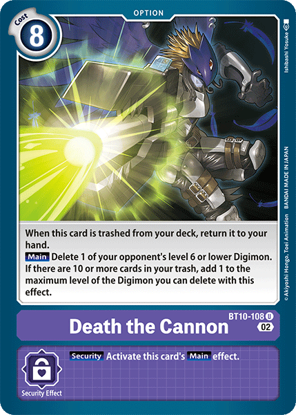 Death the Cannon - Digimon