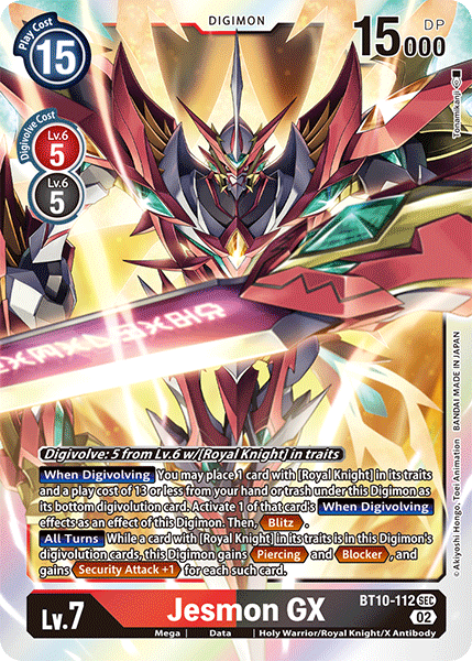 Jesmon GX - Digimon