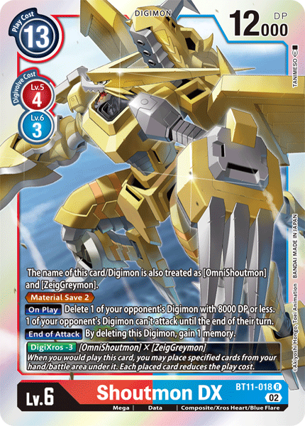 Shoutmon DX - Digimon