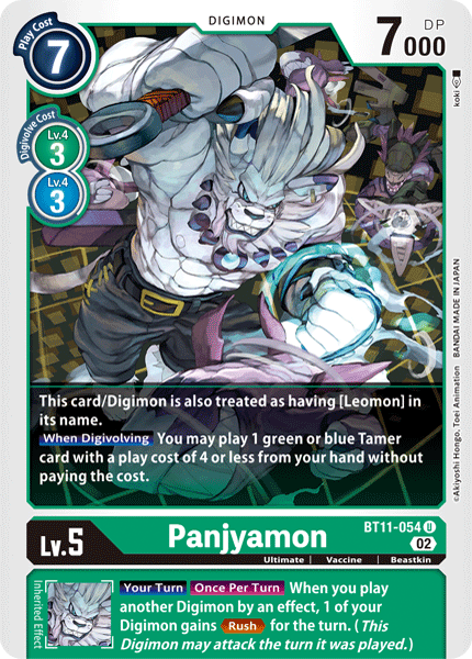 Panjyamon - Digimon