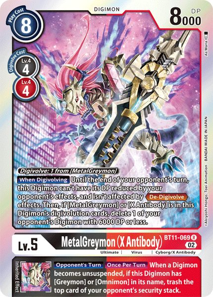 MetalGreymon (X Antibody) - Digimon