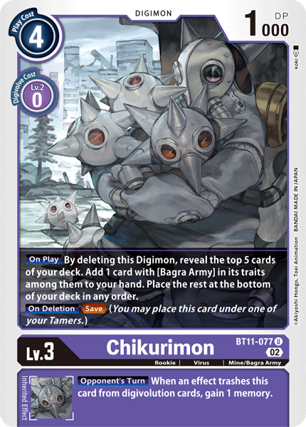Chikurimon - Digimon