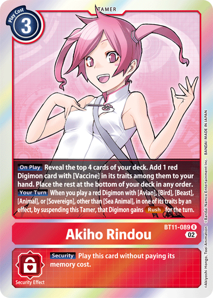 Akiho Rindou - Digimon