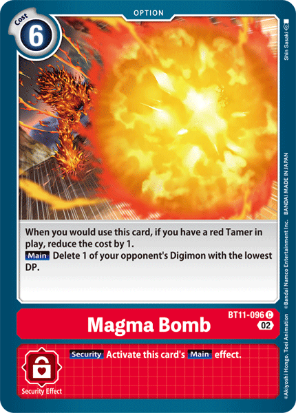 Magma Bomb - Digimon