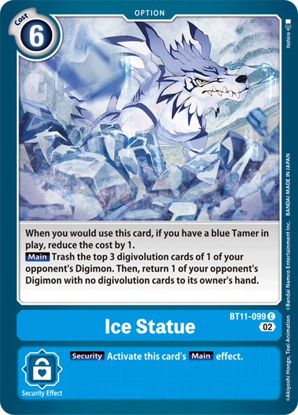 Ice Statue - Digimon