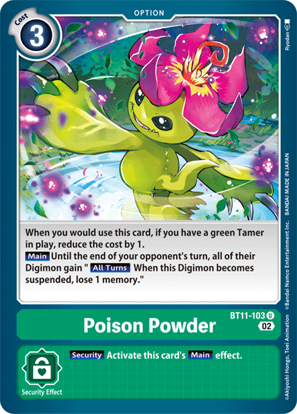 Poison Powder - Digimon