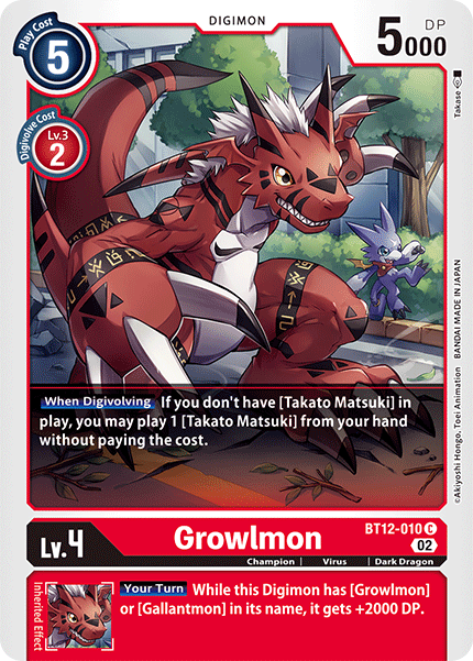Growlmon - Digimon