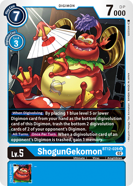 ShogunGekomon - Digimon