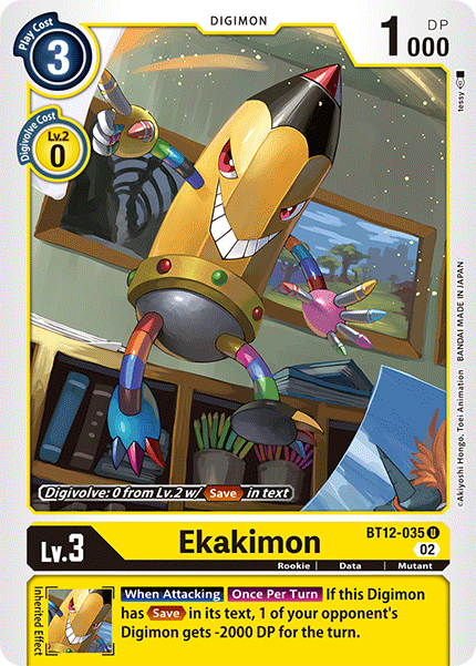 Ekakimon - Digimon