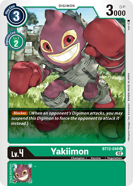 Yakiimon - Digimon