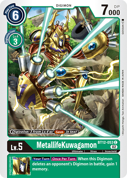 MetallifeKuwagamon - Digimon