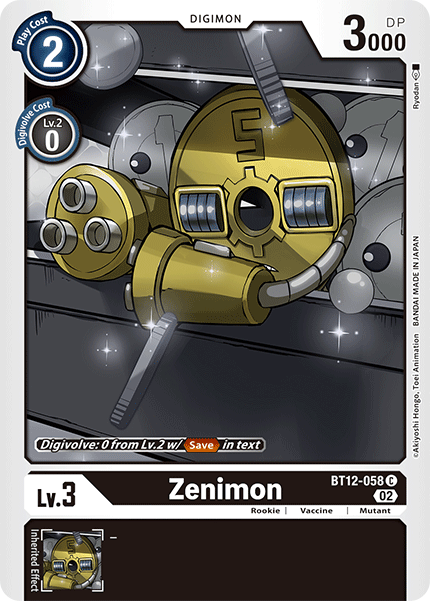 Zenimon - Digimon