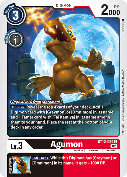 Agumon - Digimon