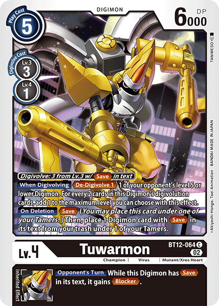 Tuwarmon - Digimon