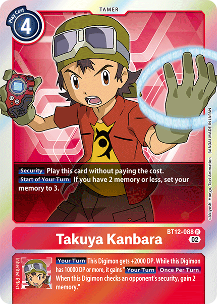 Takuya Kanbara - Digimon