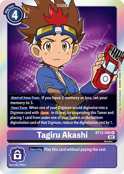 Tagiru Akashi - Digimon