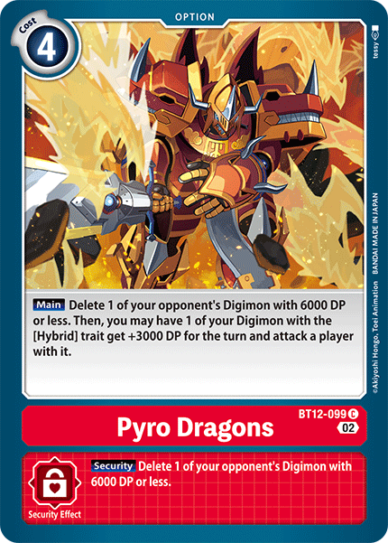 Pyro Dragons - Digimon