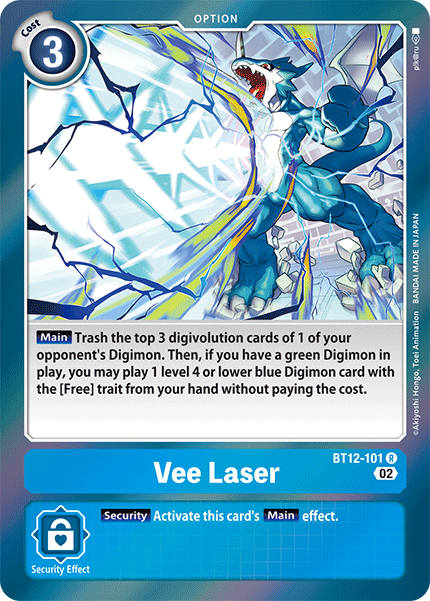 Vee Laser - Digimon